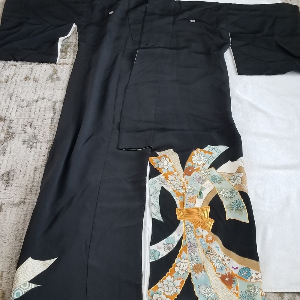Vintage hand stitched Japanese Haori